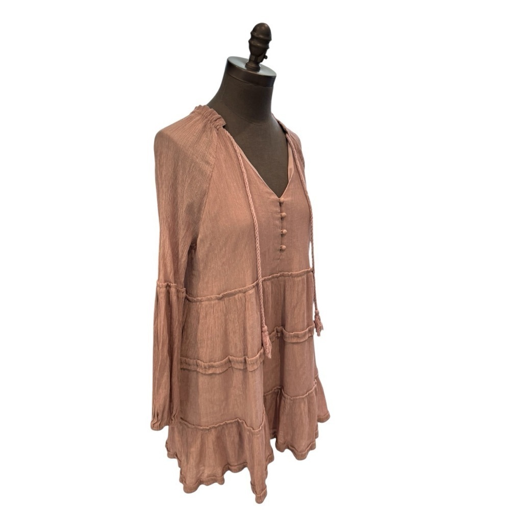 Storia Lilac Babydoll Dress Small - Picture 2 of 9